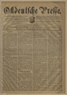 Ostdeutsche Presse. J. 25, № 279 (28 listopada 1901)