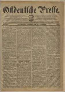 Ostdeutsche Presse. J. 25, № 292 (13 grudnia 1901)