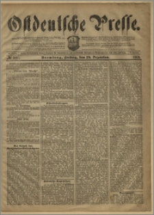 Ostdeutsche Presse. J. 25, № 298 (20 grudnia 1901)