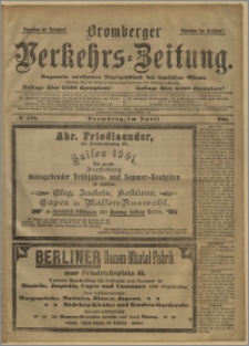 Bromberger Verkehrs-Zeitung : Ungemein wirksames Anzeigenblatt des deutschen Ostens. № 370 (kwiecień 1901)