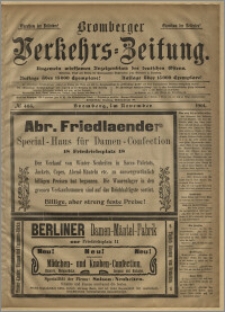 Bromberger Verkehrs-Zeitung : Ungemein wirksames Anzeigenblatt des deutschen Ostens. № 403 (listopad 1901)