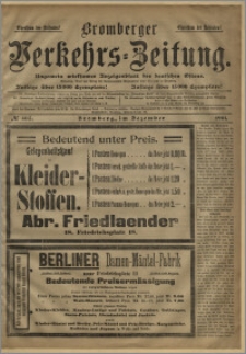 Bromberger Verkehrs-Zeitung : Ungemein wirksames Anzeigenblatt des deutschen Ostens. № 405 (grudzień 1901)