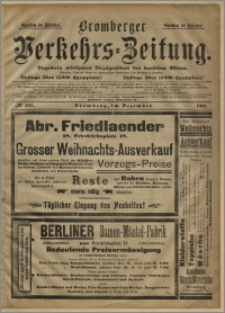 Bromberger Verkehrs-Zeitung : Ungemein wirksames Anzeigenblatt des deutschen Ostens. № 407 (grudzień 1901)