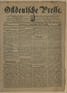 Ostdeutsche Presse. J. 26, № 73 (27 marca 1902)