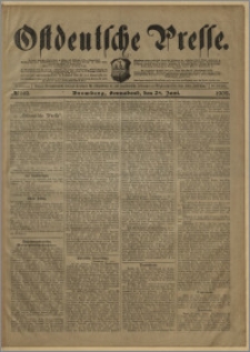 Ostdeutsche Presse. J. 26, № 149 (28 czerwca 1902)