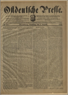 Ostdeutsche Presse. J. 26, № 180 (3 sierpnia 1902)