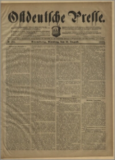 Ostdeutsche Presse. J. 26, № 186 (10 sierpnia 1902)