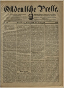 Ostdeutsche Presse. J. 26, № 197 (23 sierpnia 1902)