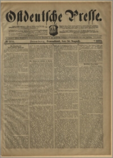 Ostdeutsche Presse. J. 26, № 203 (30 sierpnia 1902)