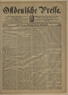 Ostdeutsche Presse. J. 26, № 216 (14 września 1902)