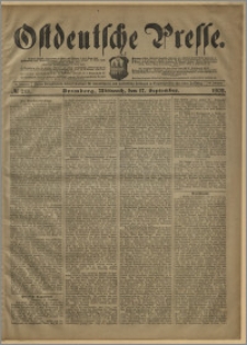 Ostdeutsche Presse. J. 26, № 218 (17 września 1902)