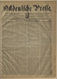 Ostdeutsche Presse. J. 26, № 246 (19 października 1902)