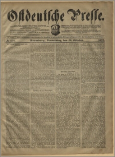 Ostdeutsche Presse. J. 26, № 249 (23 października 1902)