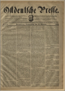 Ostdeutsche Presse. J. 26, № 255 (30 października 1902)