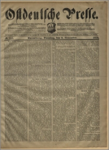 Ostdeutsche Presse. J. 26, № 265 (11 listopada 1902)