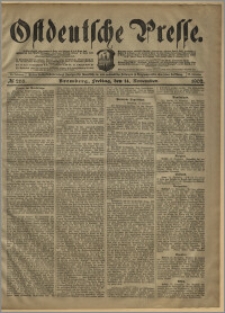 Ostdeutsche Presse. J. 26, № 268 (14 listopada 1902)