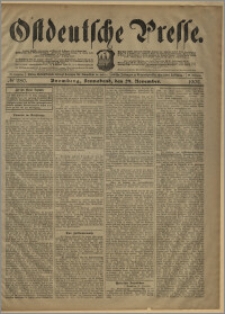 Ostdeutsche Presse. J. 26, № 280 (29 listopada 1902)