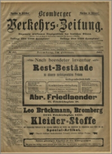 Bromberger Verkehrs-Zeitung : Ungemein wirksames Anzeigenblatt des deutschen Ostens. № 415 (luty 1902)