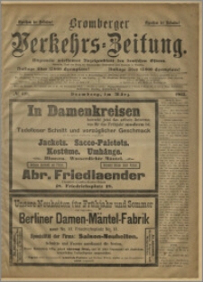 Bromberger Verkehrs-Zeitung : Ungemein wirksames Anzeigenblatt des deutschen Ostens. № 419 (marzec 1902)