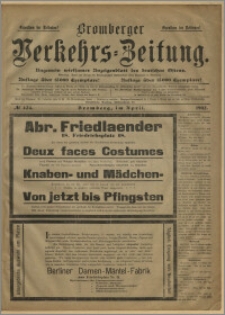 Bromberger Verkehrs-Zeitung : Ungemein wirksames Anzeigenblatt des deutschen Ostens. № 424 (kwiecień 1902)