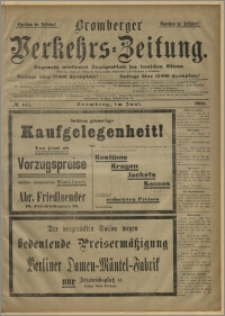 Bromberger Verkehrs-Zeitung : Ungemein wirksames Anzeigenblatt des deutschen Ostens. № 432 (czerwiec 1902)