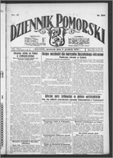 Dziennik Pomorski 1929.12.08, R. 9, nr 284