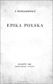 Epika polska