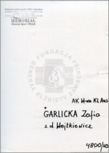 Garlicka Zofia