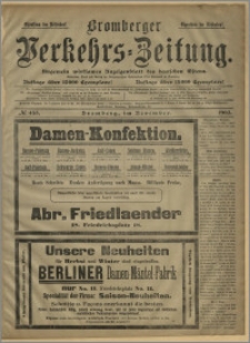 Bromberger Verkehrs-Zeitung : Ungemein wirksames Anzeigenblatt des deutschen Ostens. № 453 (listopad 1902)