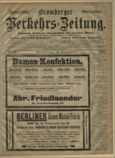 Bromberger Verkehrs-Zeitung : Ungemein wirksames Anzeigenblatt des deutschen Ostens. № 455 (listopad 1902)