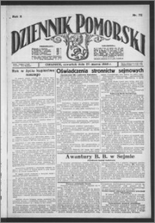 Dziennik Pomorski 1930.03.27, R. 10, nr 72