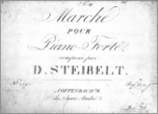 Marche pour Piano-Forté, composée par D. Steibelt