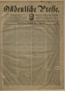 Ostdeutsche Presse. J. 27, № 3 (4 stycznia 1903)