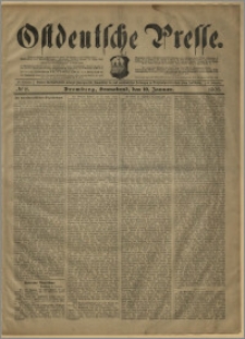 Ostdeutsche Presse. J. 27, № 8 (10 stycznia 1903)