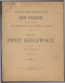 Prusy Królewskie. Z. 4