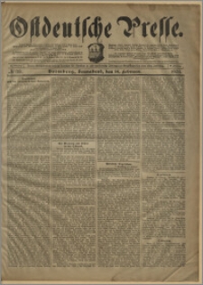 Ostdeutsche Presse. J. 27, № 38 (14 lutego 1903)