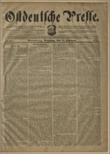 Ostdeutsche Presse. J. 27, № 46 (24 lutego 1903)