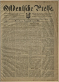 Ostdeutsche Presse. J. 27, № 62 (14 marca 1903)