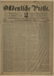 Ostdeutsche Presse. J. 27, № 82 (7 kwietnia 1903)