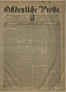 Ostdeutsche Presse. J. 27, № 86 (12 kwietnia 1903)