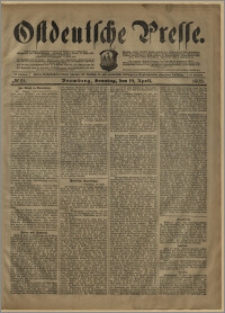 Ostdeutsche Presse. J. 27, № 91 (19 kwietnia 1903)