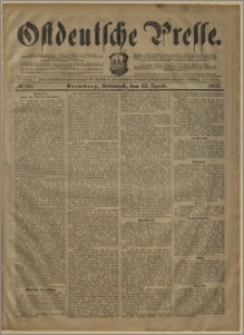 Ostdeutsche Presse. J. 27, № 93 (22 kwietnia 1903)