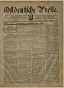 Ostdeutsche Presse. J. 27, № 96 (25 kwietnia 1903)