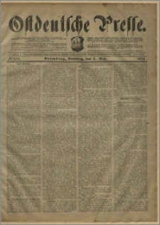 Ostdeutsche Presse. J. 27, № 103 (3 maja 1903)