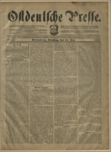 Ostdeutsche Presse. J. 27, № 120 (24 maja 1903)