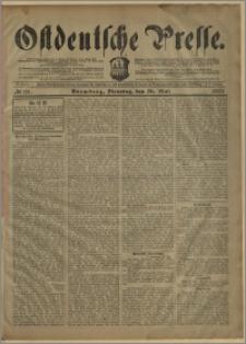 Ostdeutsche Presse. J. 27, № 121 (26 maja 1903)