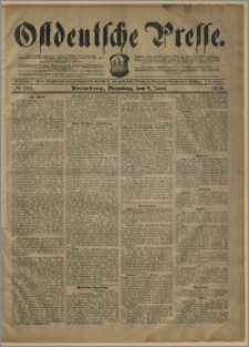 Ostdeutsche Presse. J. 27, № 132 (9 czerwca 1903)