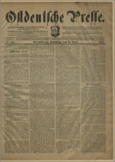 Ostdeutsche Presse. J. 27, № 143 (21 czerwca 1903)