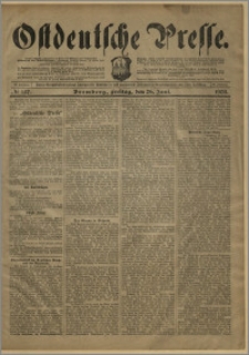 Ostdeutsche Presse. J. 27, № 147 (26 czerwca 1903)