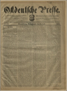 Ostdeutsche Presse. J. 27, № 172 (25 lipca 1903)